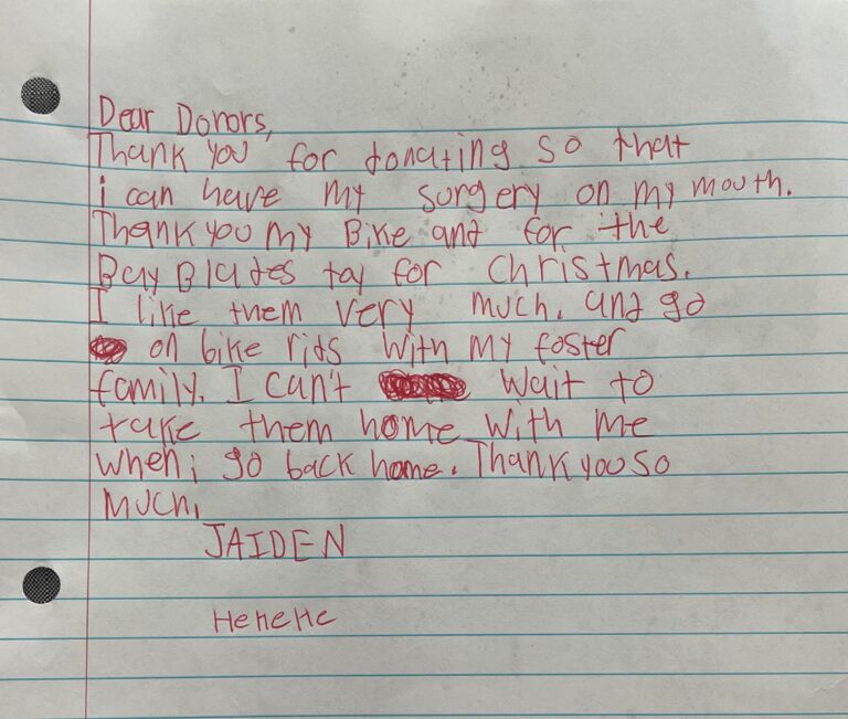 J.M. letter